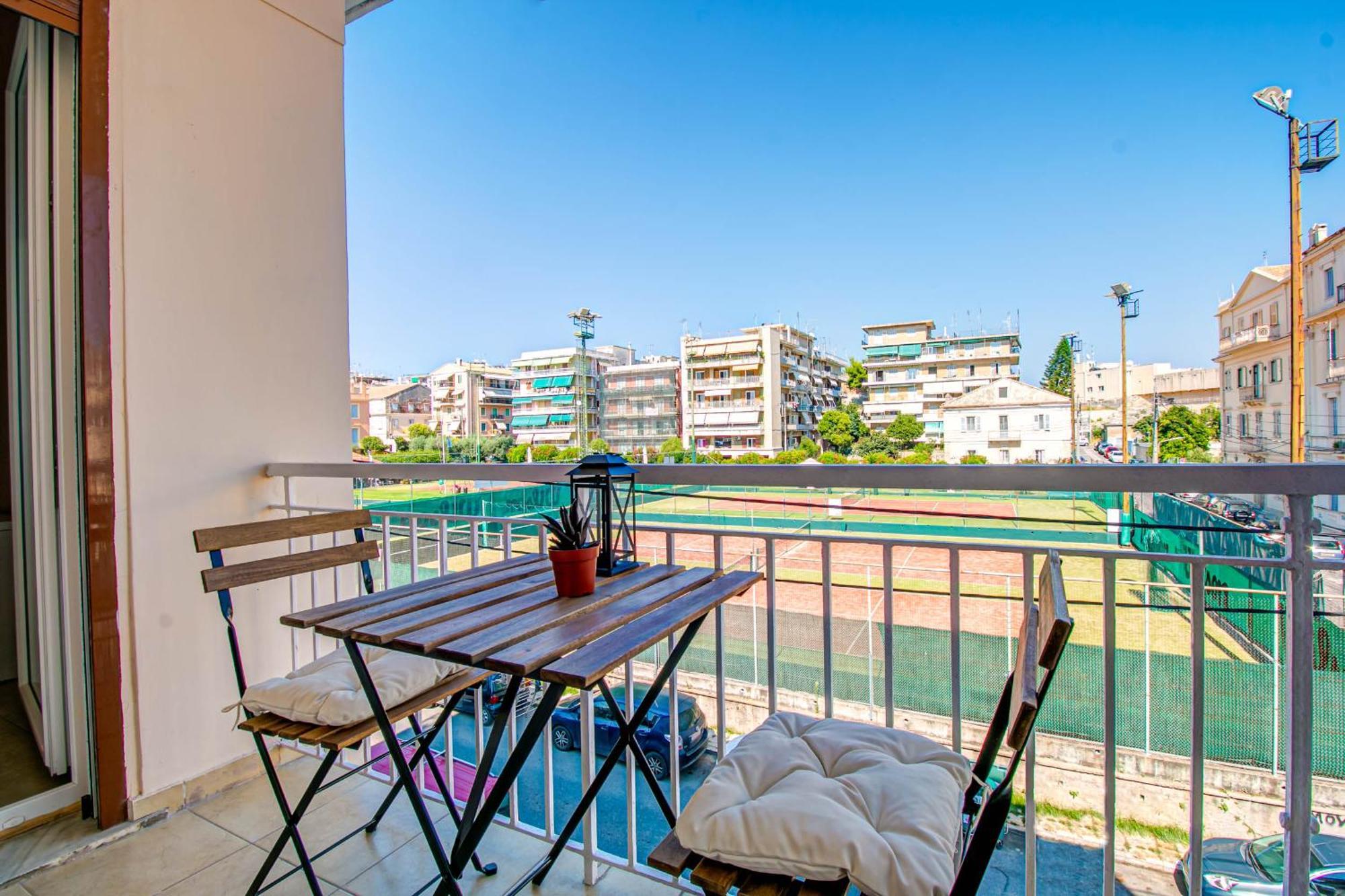 Match Point Apartment, Corfu Town Esterno foto