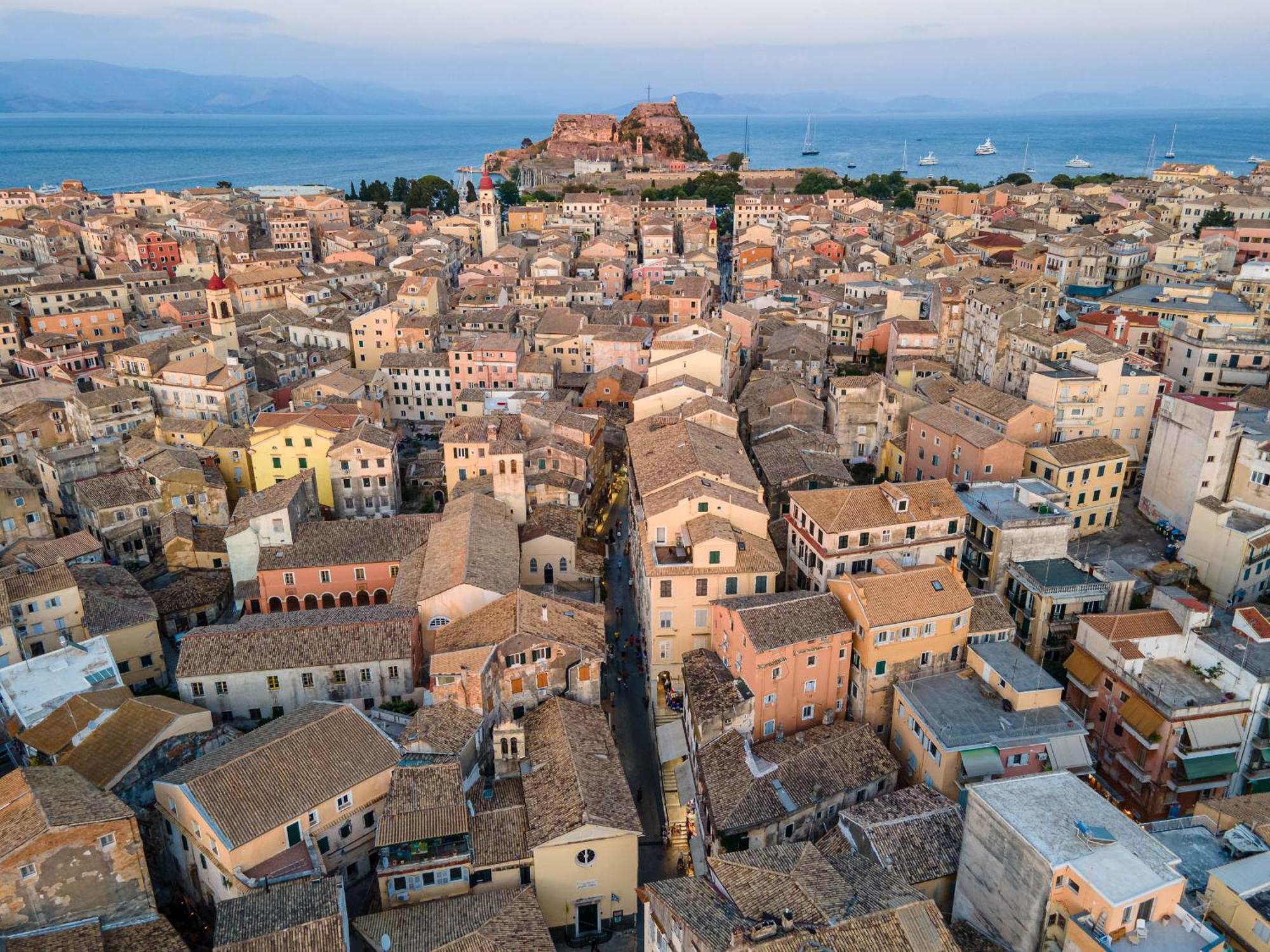 Match Point Apartment, Corfu Town Esterno foto